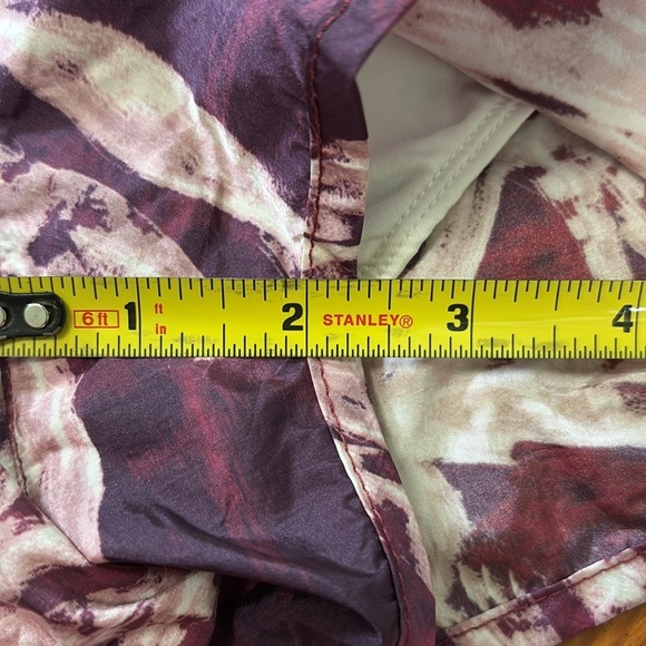 Free People FP Movement The Way Home Eggplant Floral Shorts Medium - Picture 4 of 6